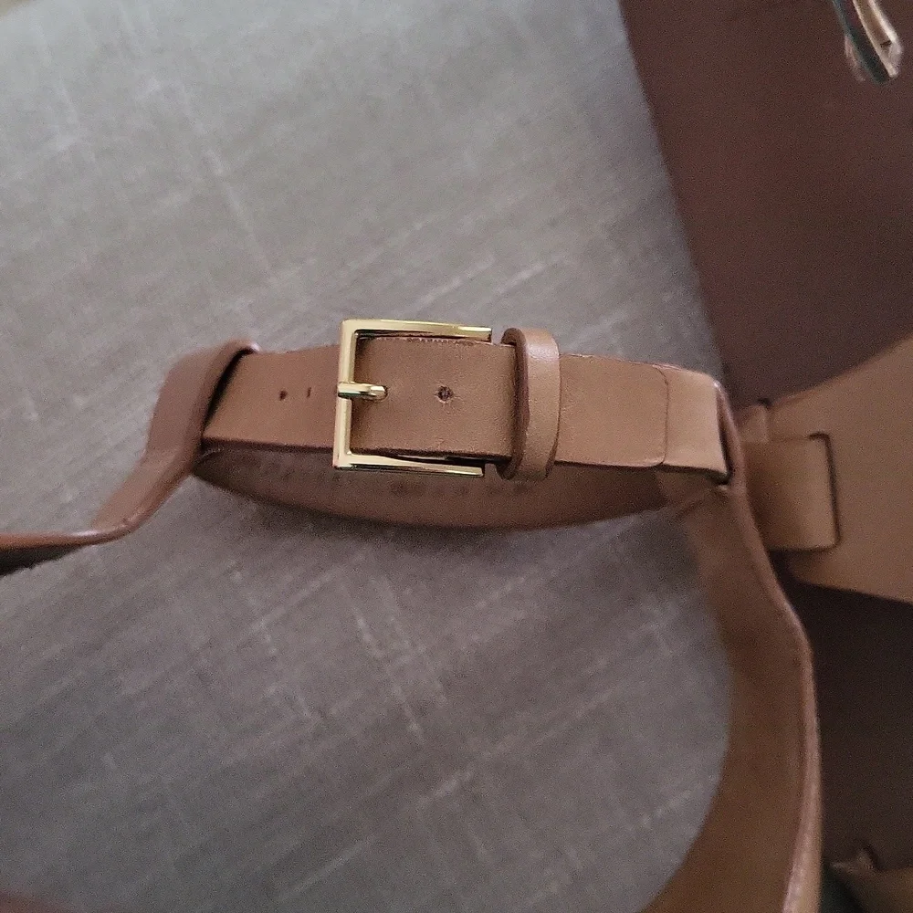 Tory Burch Zoey Leather Logo Sandal Size 8M